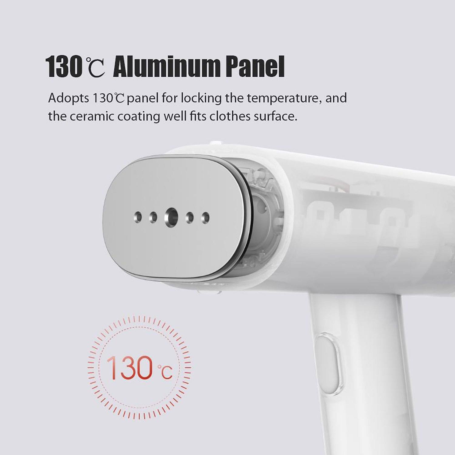 Xiaomi Mijia Electric Iron Steamer Handheld Garment Cleaner Hanging Ironing 1200W, White Default Xiaomi 