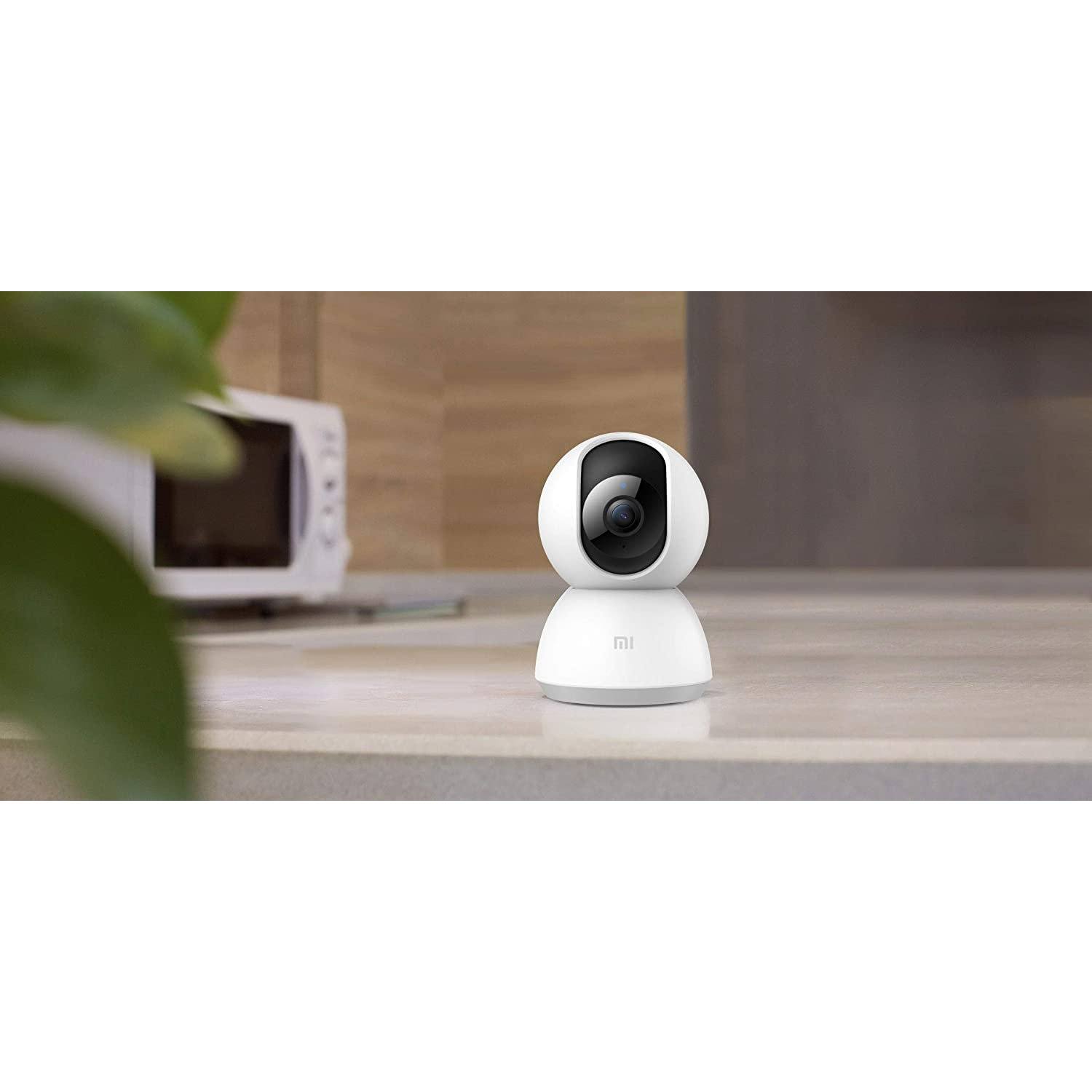 Xiaomi Mijia PTZ 2K Home Security Camera 360° CCTV 1080P Full HD with Infrared Night Funsion, White Default Xiaomi 