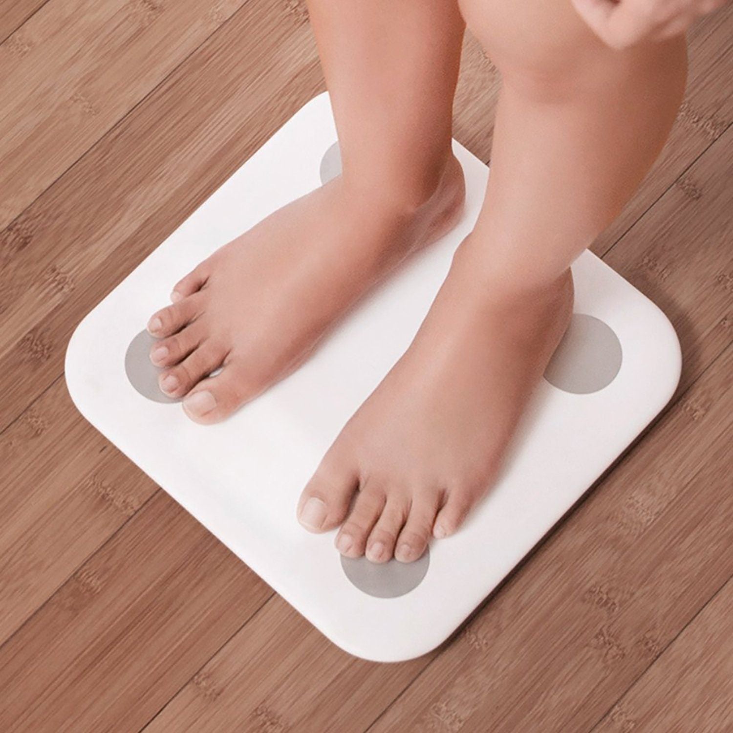 Xiaomi Weighing Body Fat Scale 2 LED Display with Smart Scale Bluetooth APP Record Track Progress, White Default Xiaomi 