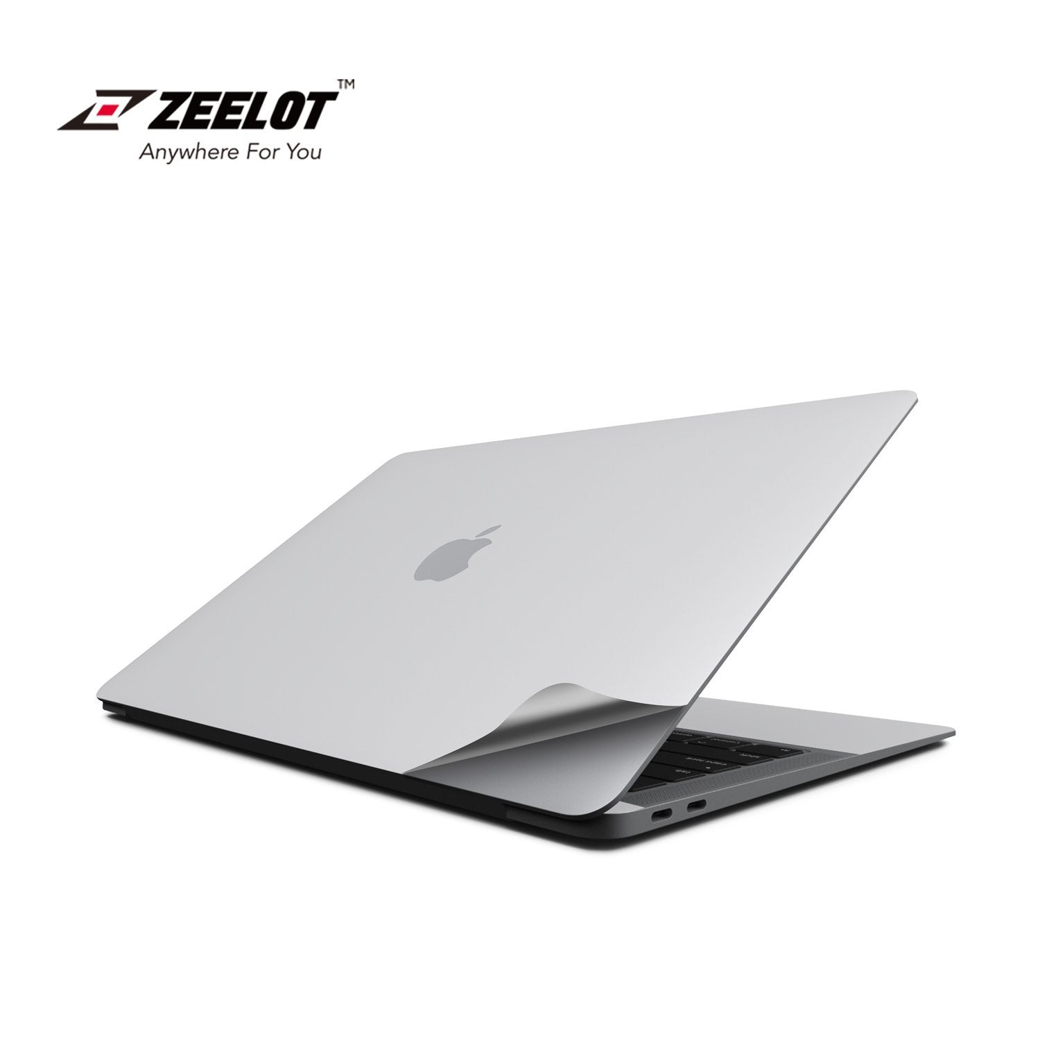 ZEELOT 6 in 1 Full Body Guard for MacBook Air 13" (2020), Silver Default ZEELOT 