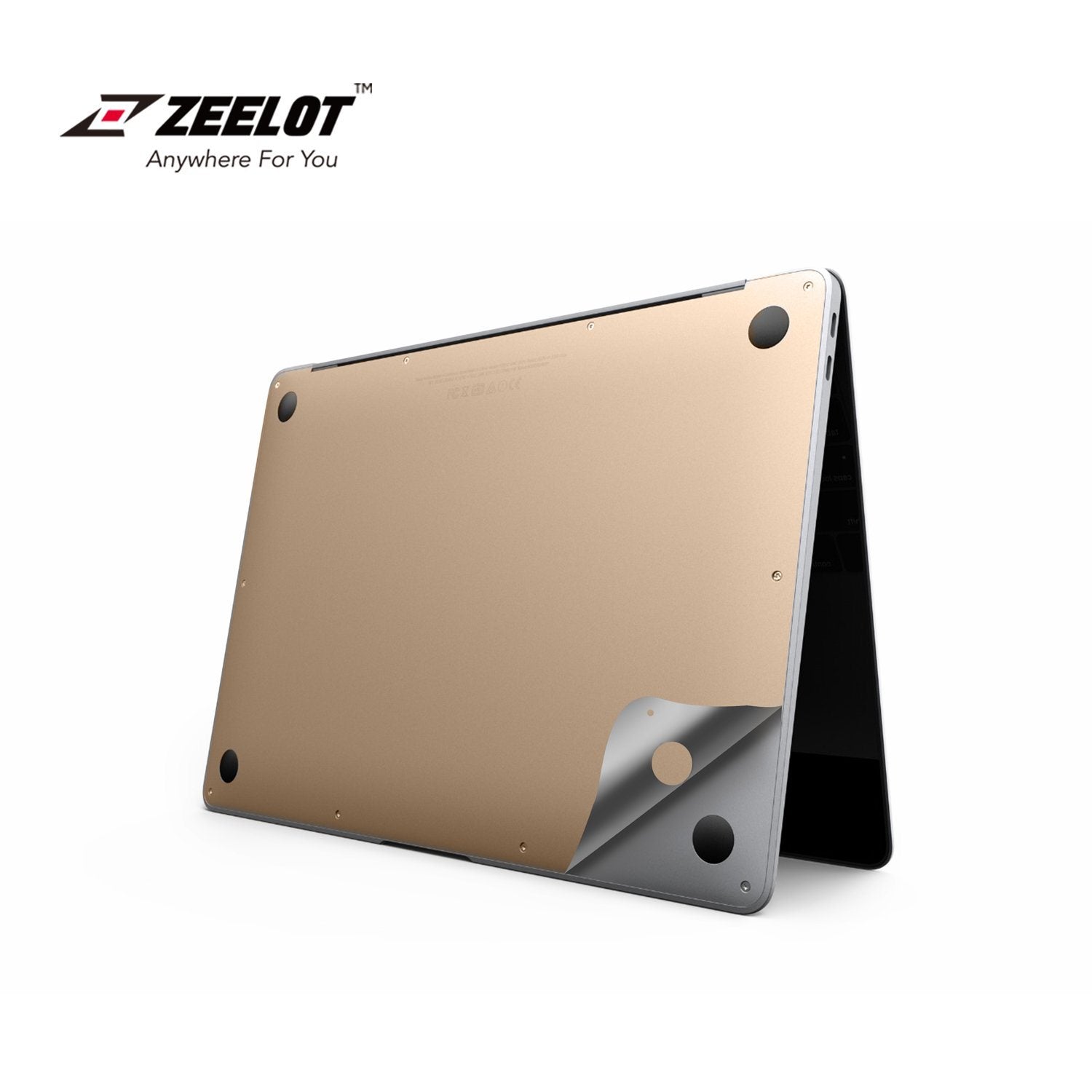 ZEELOT 6 in 1 Full Body Guard for MacBook Air 13"(2020), Gold Default Zeelot 