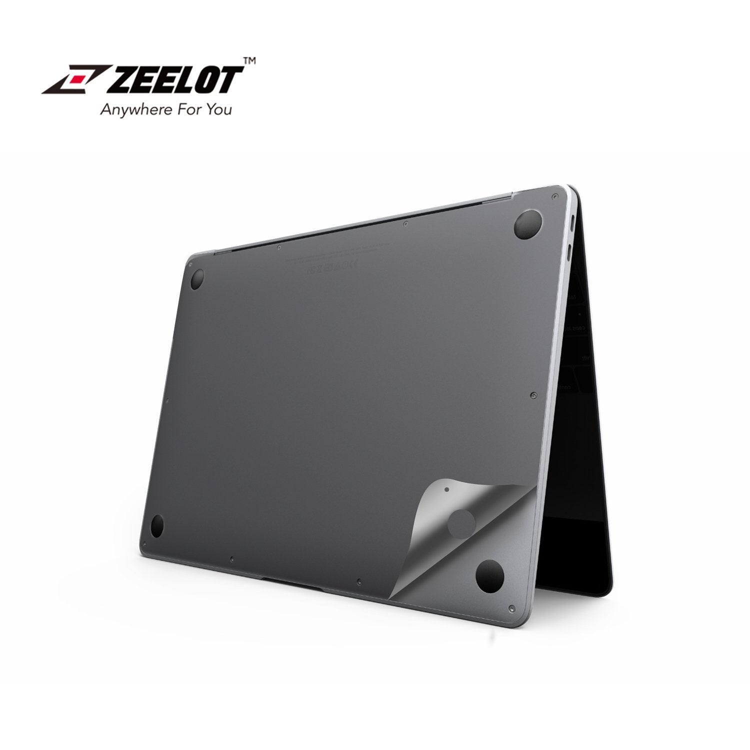 ZEELOT 6 in 1 Full Body Guard for MacBook Air 13''(A2289/A2338), Space Gray Default Zeelot 