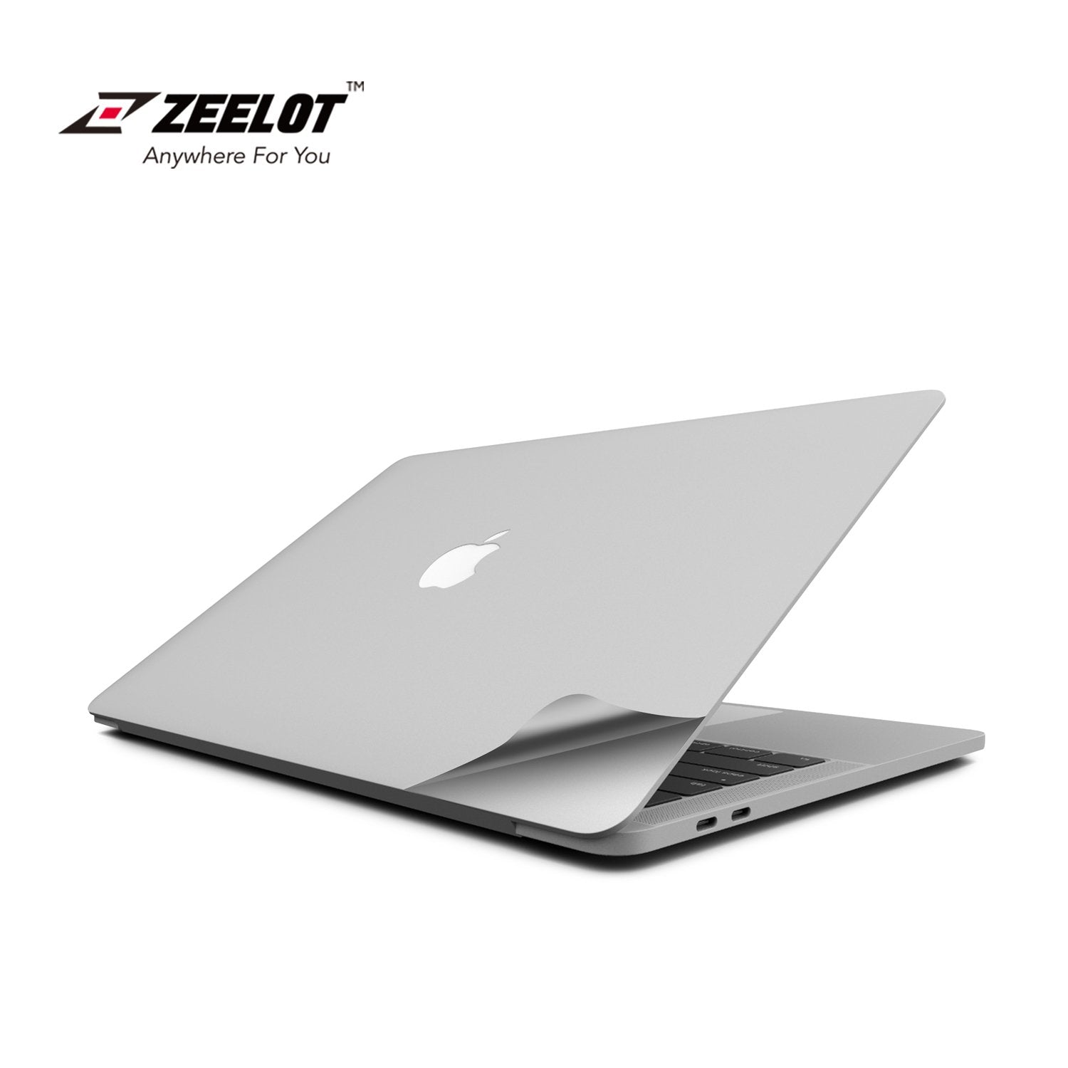 ZEELOT 6 in 1 Full Body Guard for MacBook Pro 13''(A2289/A2338), Silver Default Zeelot 