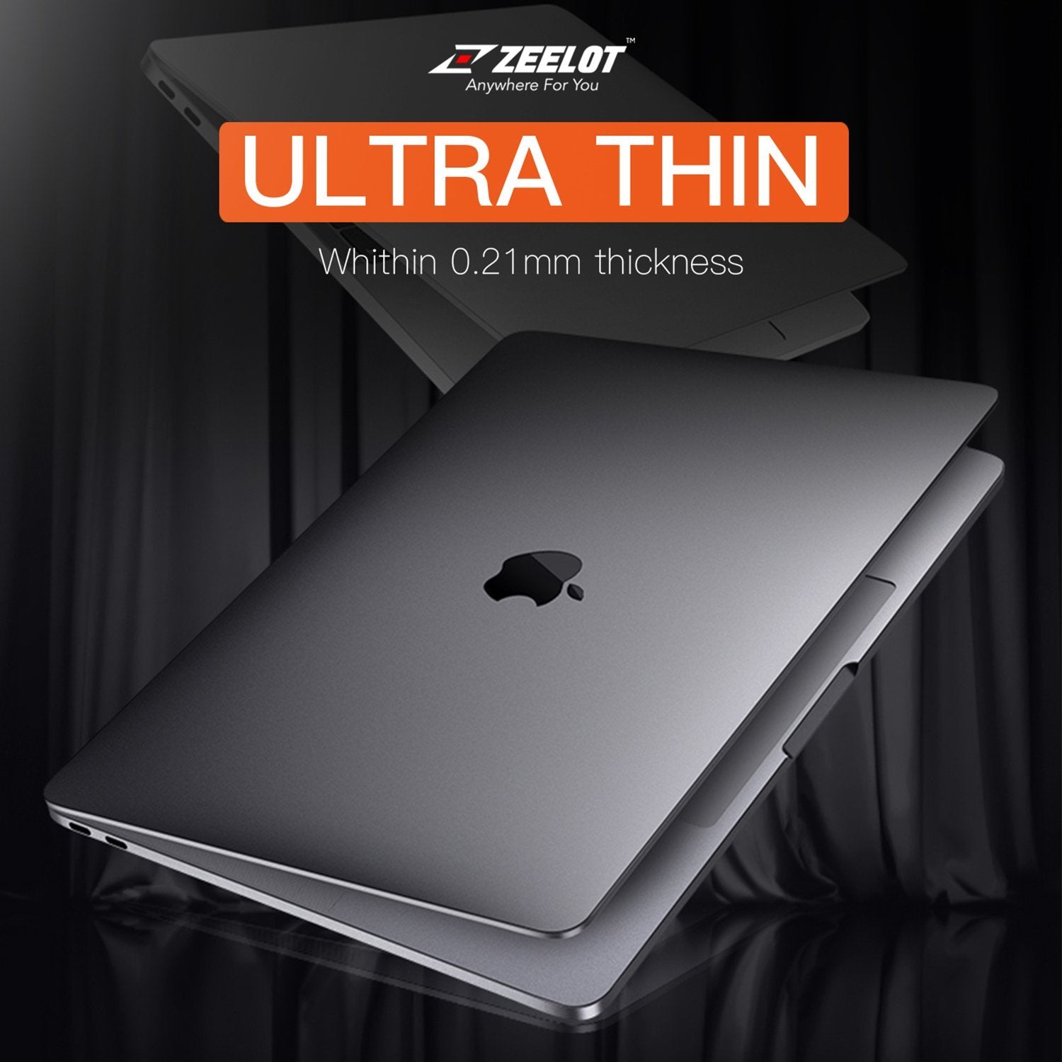 ZEELOT 6 in 1 Full Body Guard for MacBook Pro 16'', Space Gray Default ZEELOT 