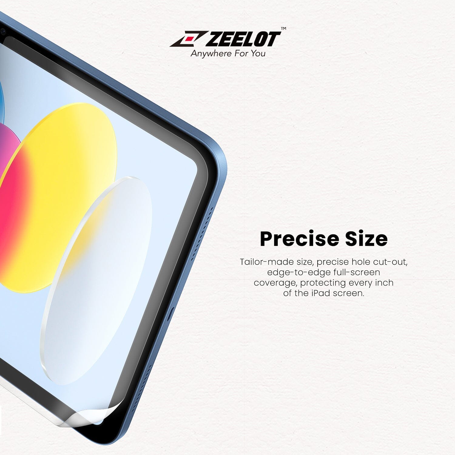ZEELOT Paper Like Screen Protector for iPad 10th gen 10.9" (2022) ZEELOT 