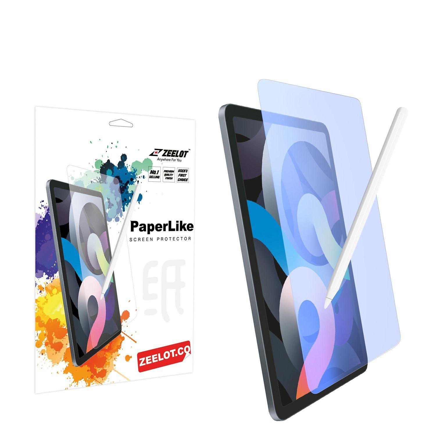 ZEELOT Paper Like Screen Protector for iPad Pro 12.9" (2021/2018), Anti Blue Ray Default ZEELOT 