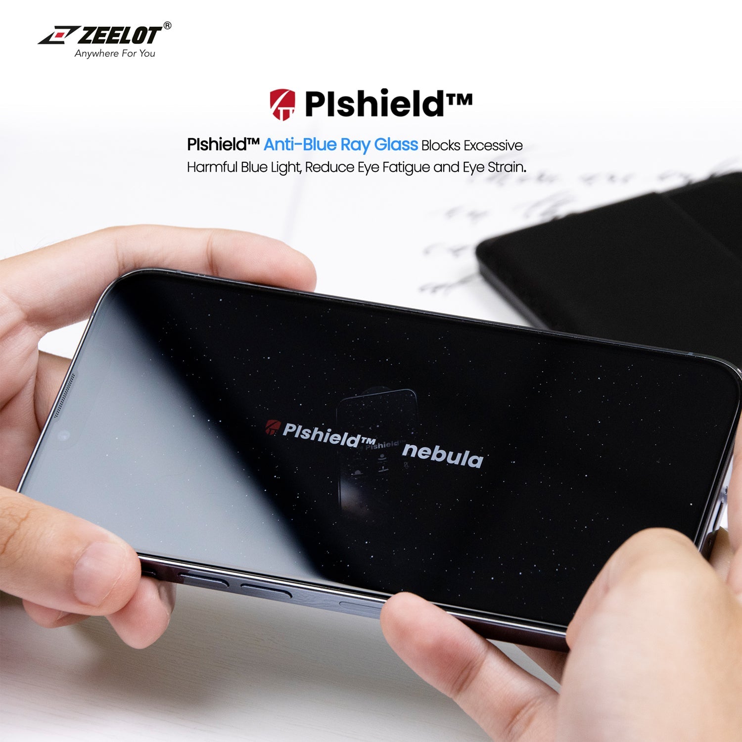 ZEELOT PIshield Nebula Series with Anti Dust Filter for iPhone 13 Pro Max 6.7" Default ZEELOT 