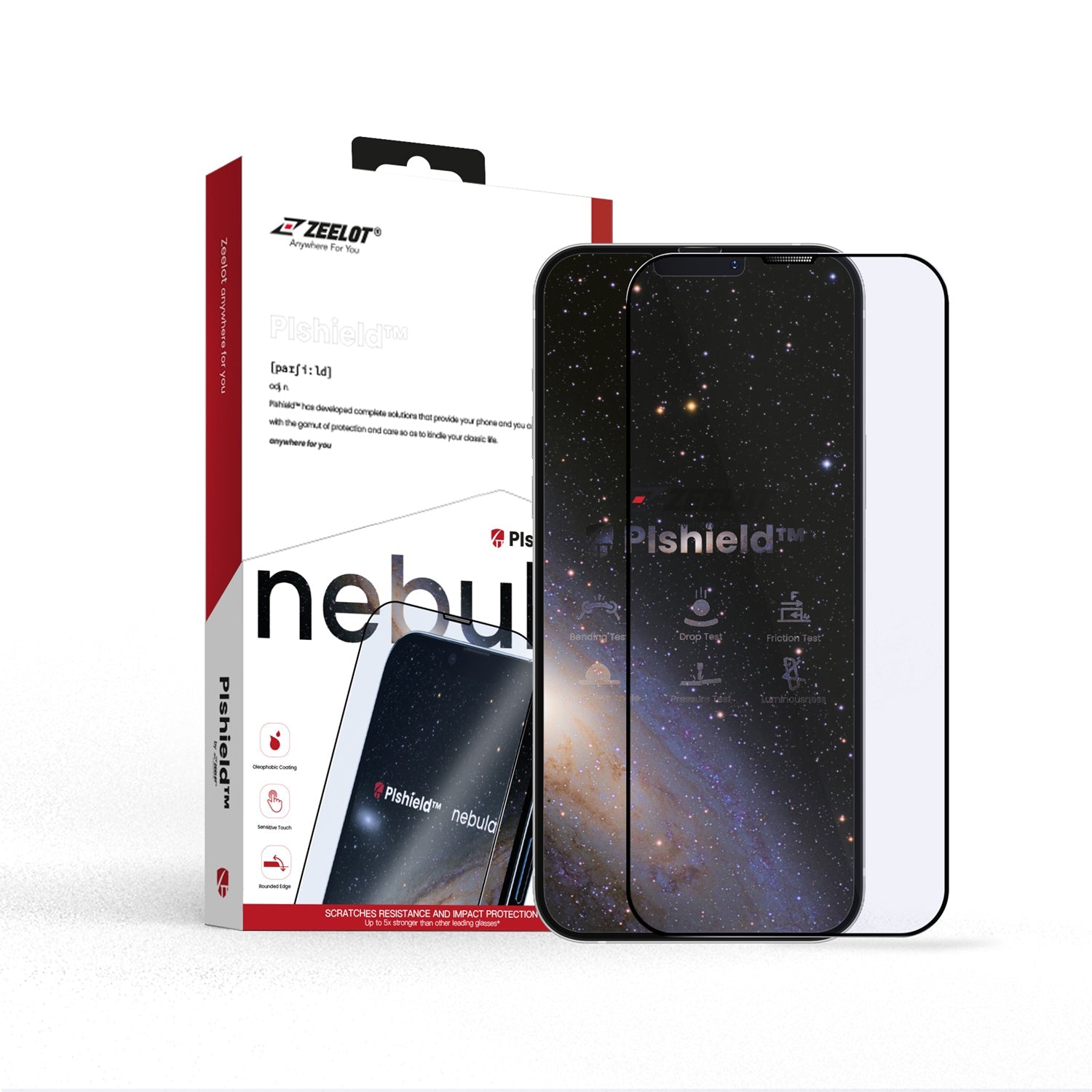 ZEELOT PIshield Nebula Series with Anti Dust Filter for iPhone 13 Pro Max 6.7" Default ZEELOT Anti Blue Ray 