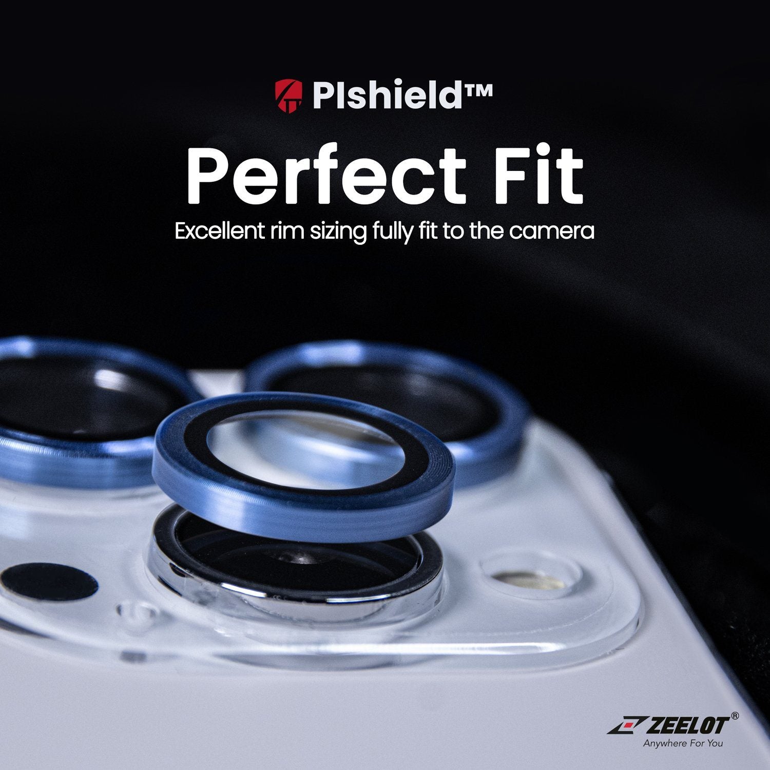 ZEELOT PIshield Titanium Alloy Lens Protector for iPhone 13mini 5.4"/13 6.1"(2021) Default ZEELOT 