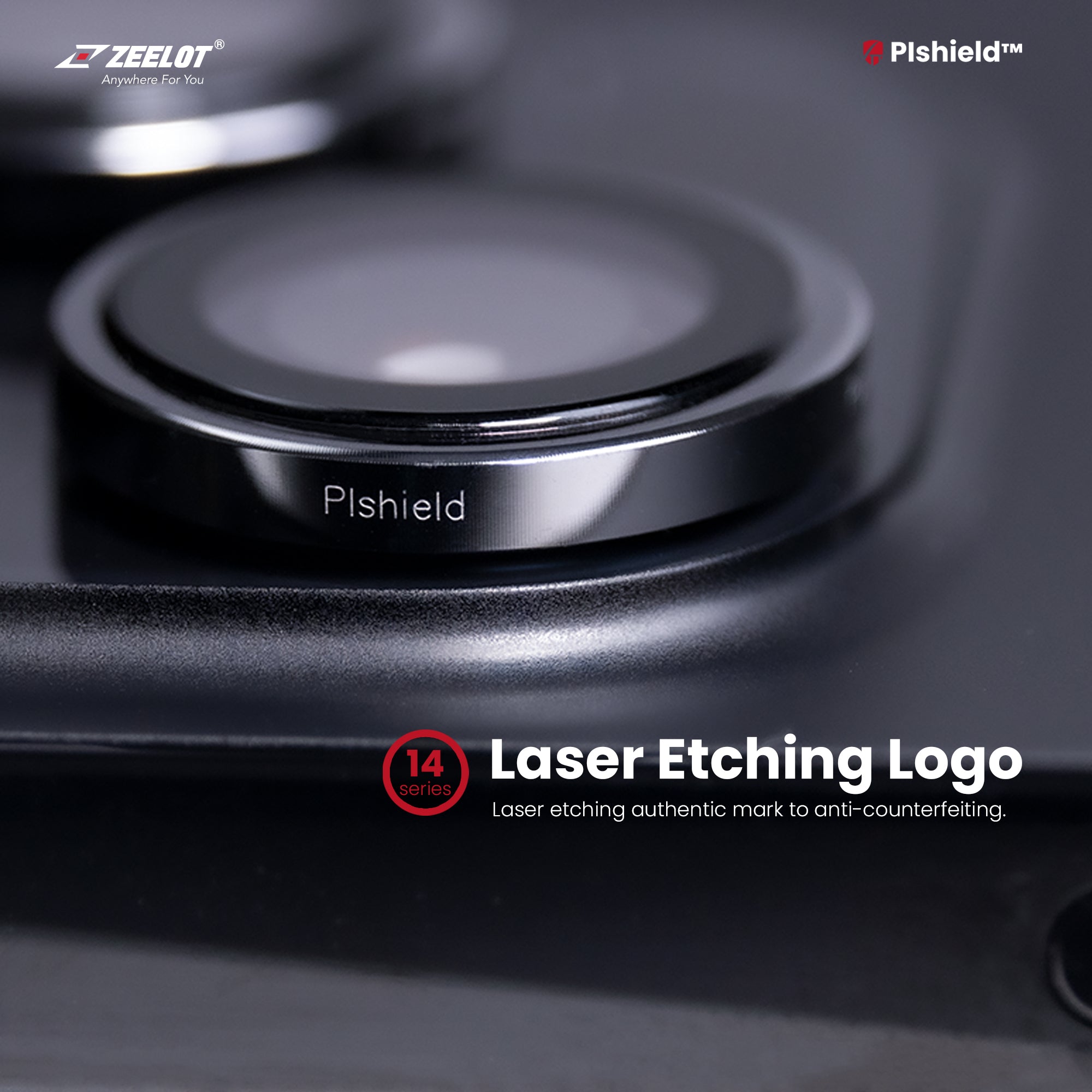 ZEELOT Pishield Titanium Alloy Lens Protector for iPhone 14 Series ONE2WORLD 