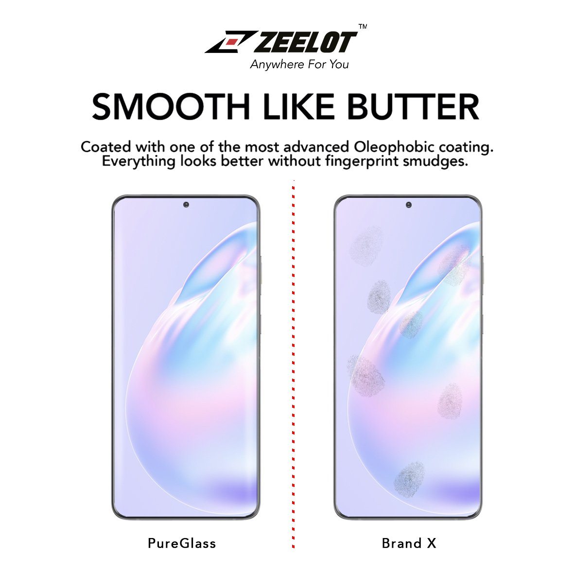 ZEELOT PureGlass 3D Clear LOCA Tempered Glass Screen Protector for Samsung Galaxy Note 20 Note 20 Zeelot 