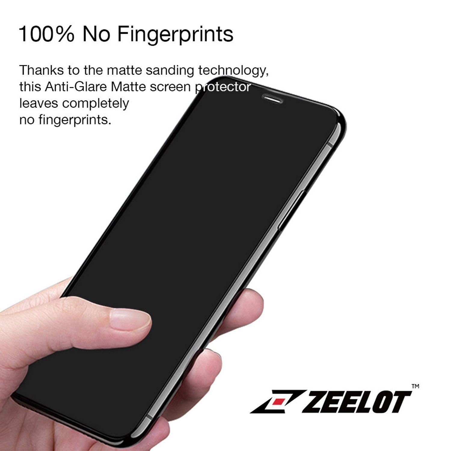 ZEELOT PureGlass 3D Full Adhesive Tempered Glass Screen Protector for Samsung Galaxy S9, Clear Tempered Glass ZEELOT 
