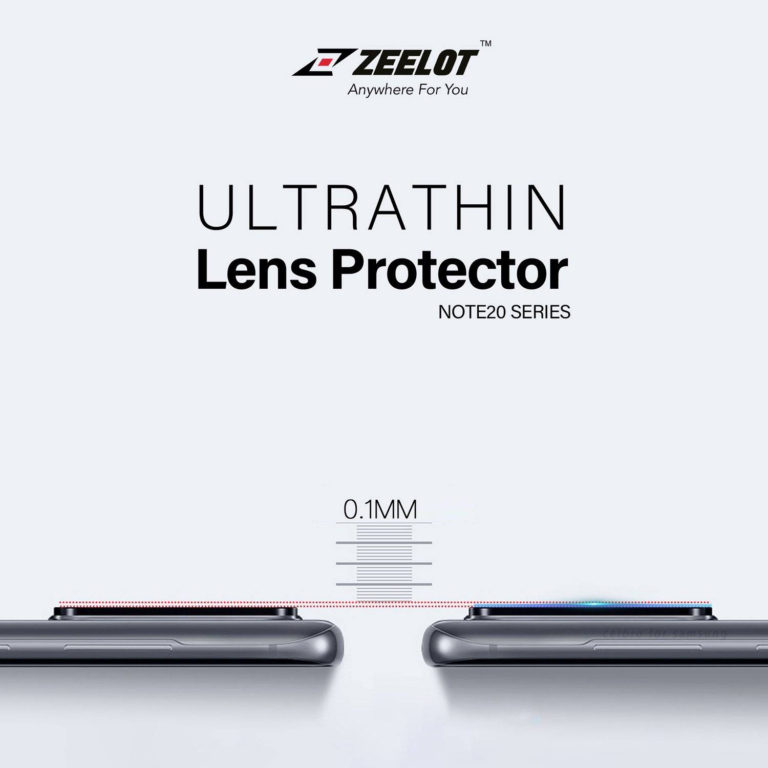 ZEELOT Samsung Galaxy Note 20 Lens Protector, Black Default ZEELOT 