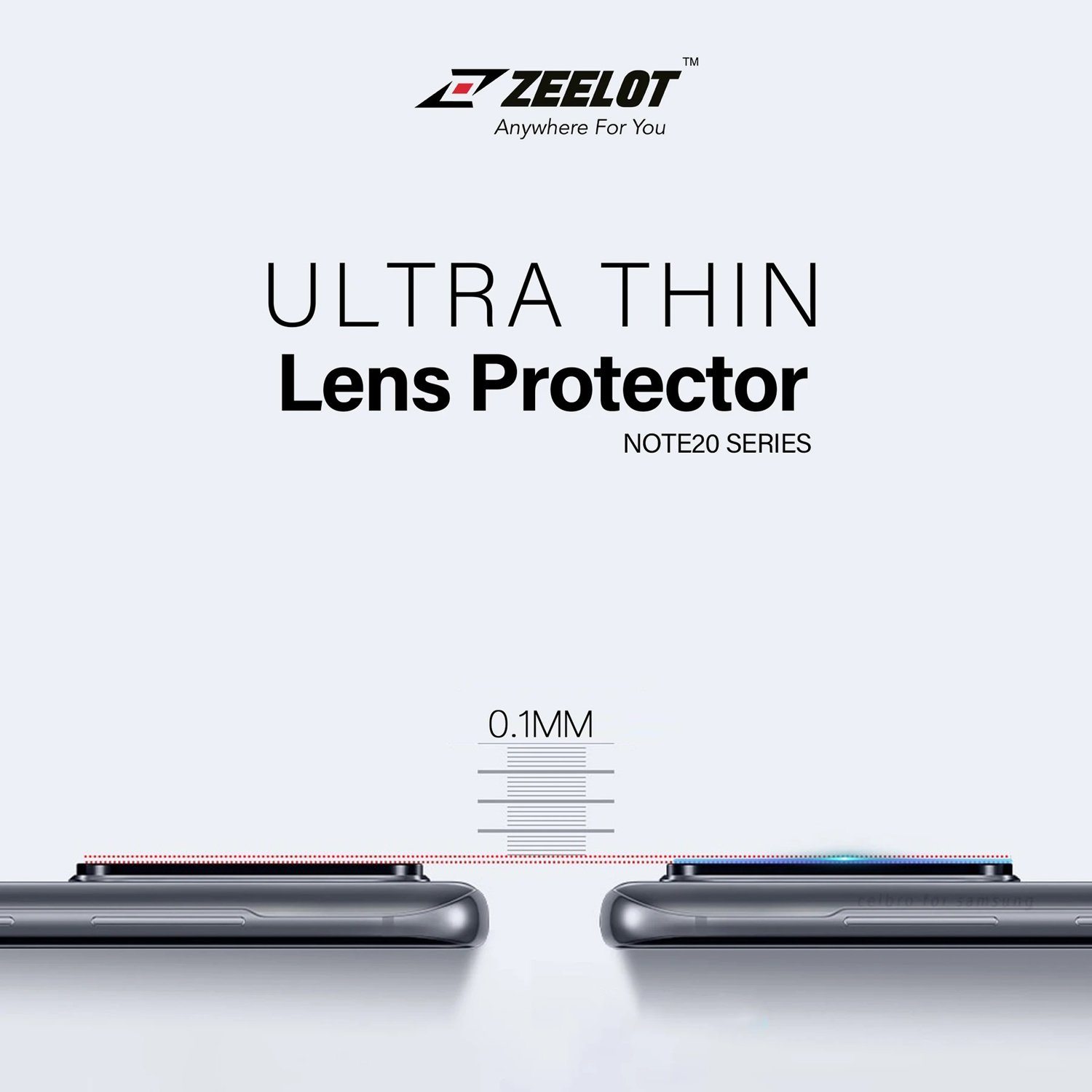 ZEELOT Samsung Galaxy Note 20 Lens Protector, Clear Note 20 Lens Protector Zeelot 