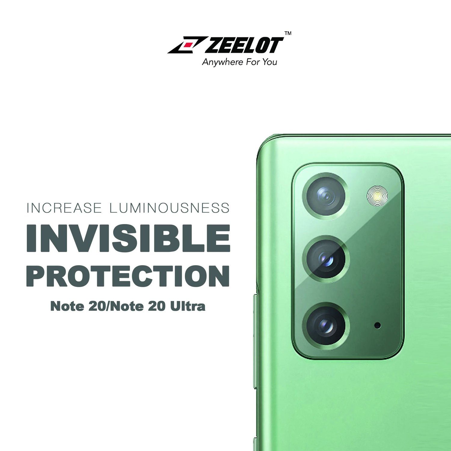 ZEELOT Samsung Galaxy Note 20 Lens Protector, Clear Note 20 Lens Protector ZEELOT 