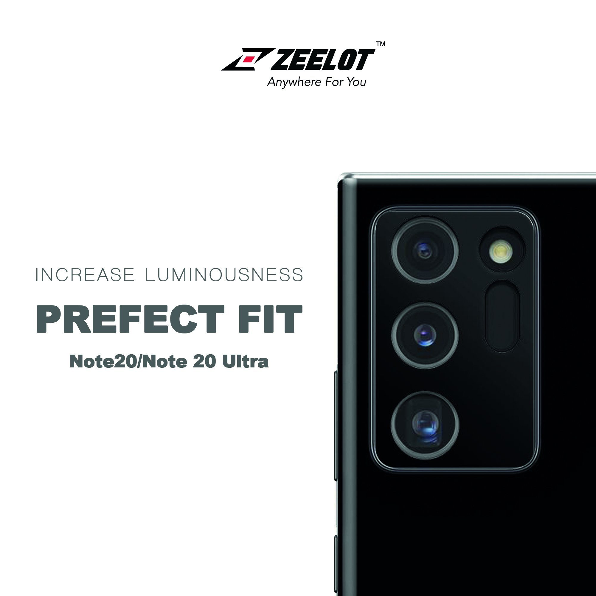ZEELOT Samsung Galaxy Note 20 Ultra Lens Protector, Black Default ZEELOT 