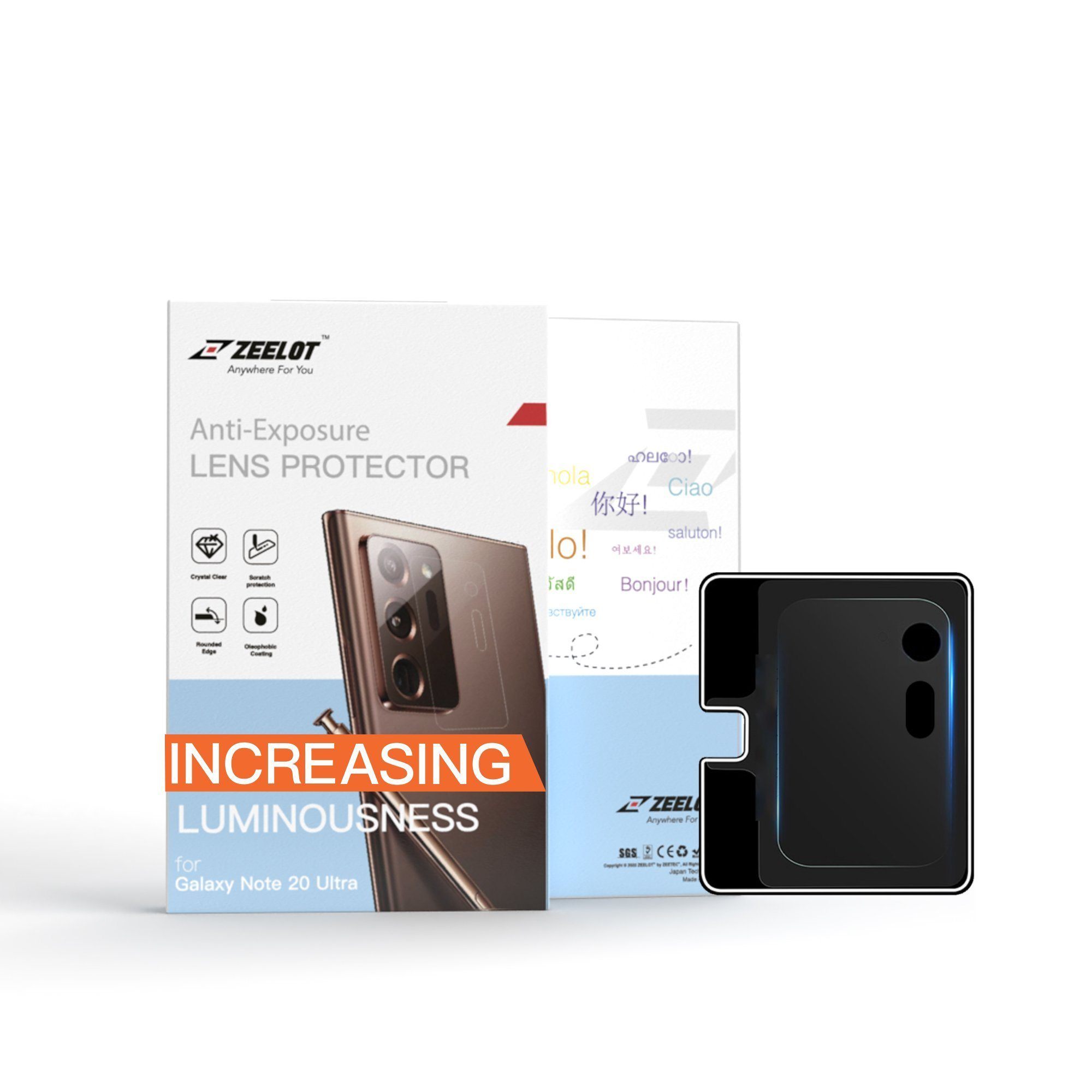 ZEELOT Samsung Galaxy Note 20 Ultra Lens Protector, Clear Note 20 Ultra Lens Protector ZEELOT 
